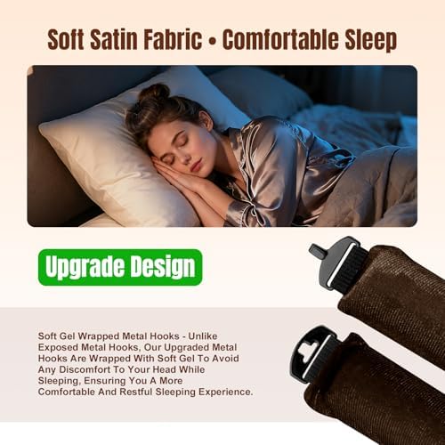 Heatless Curls Overnight, Satin Curling Rods to Sleep in, 3 Pcs - Image 2