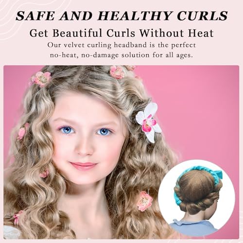ZILAMPU Heatless Curls Overnight 70" No Heat Hair Curlers to Sleep In - Image 3