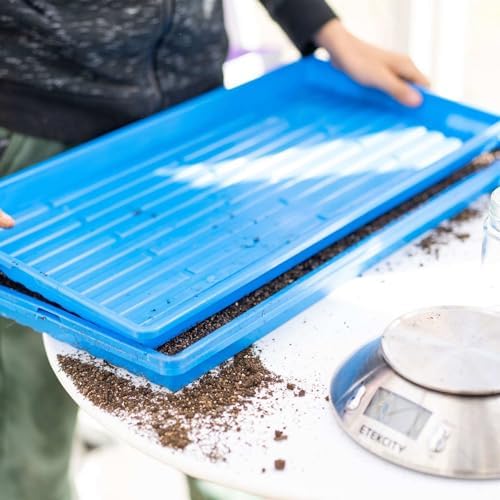 Bootstrap Farmer Extra Strength 1020 Trays, Blue, 10 Trays with Holes - Image 4