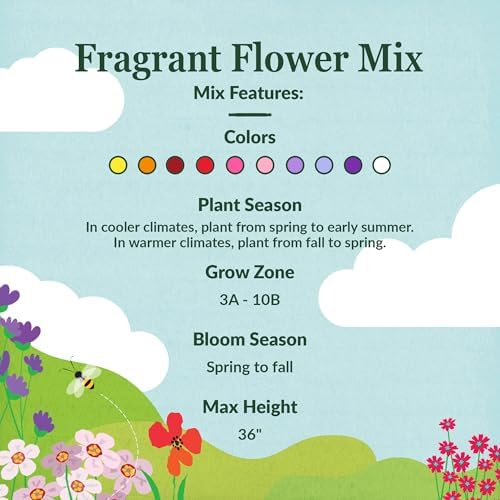 Ferry-Morse Fragrant Bulk Wildflower Seeds, 370,000+, 1 lb - Image 3