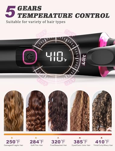 Mini Travel Curling Iron 1/2 inch,Dual Voltage with European Plug Adapter - Image 2