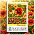Blanketflower Gaillardia Seeds (Gaillardia aristata) – 500+ Non-GMO Heirloom Seeds by Isla’s Garden Seeds, Vibrant Perennial Wildflowers, Attracts Butterflies & Bees, Drought-Tolerant & Easy to Grow by IslasGardenSeedsCompany