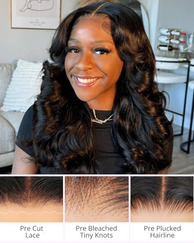 6x6 Glueless Lace Front Wig Human Hair 16 Inch Curly - Image 3