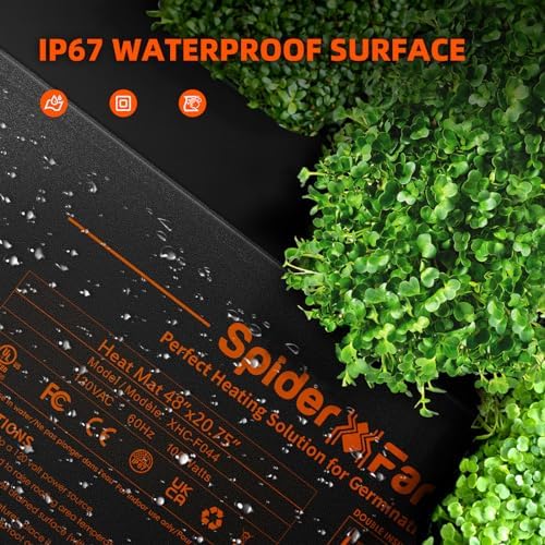 Spider Farmer 48"x20.75" Built-in Temperature Controller Seedling Heat Mat - Image 7