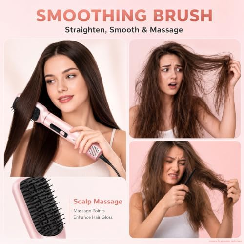 5 in 1 air Styler, Blow Dryer Brush Set with Auto-Wrap Curler - Image 5