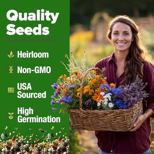 HOME GROWN 32 Medicinal Herb & Tea Variety Seeds Garden Kit - Image 2