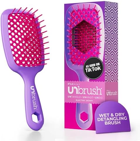 FHI Heat UNbrush Original Neon Detangling Brush for Wet & Dry Hair by Unknown