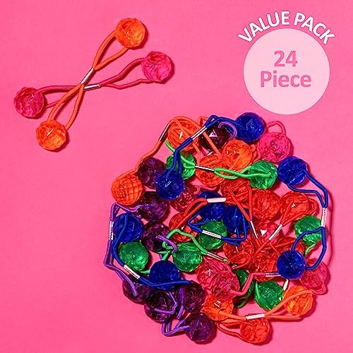24pc Ponytailers Ponytail Balls Hair Elastics, 16mm-Value Pack - Image 6