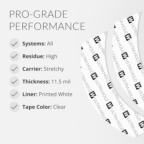 Walker Tape Ultra Hold CC Contour Wig Tape Tabs, Double Sided Hair System Tape for Lace Wigs, Hair Extensions Human Hair, Strong Long Lasting Adhesive for Toupee and Hairpiece Replacement, 36 Pieces - Image 4