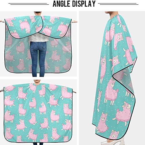 visesunny Professional Barber Cape Polyester Hair Cutting Salon Cape Apron Anti-Static Beard Bib Grooming Apron - Image 6