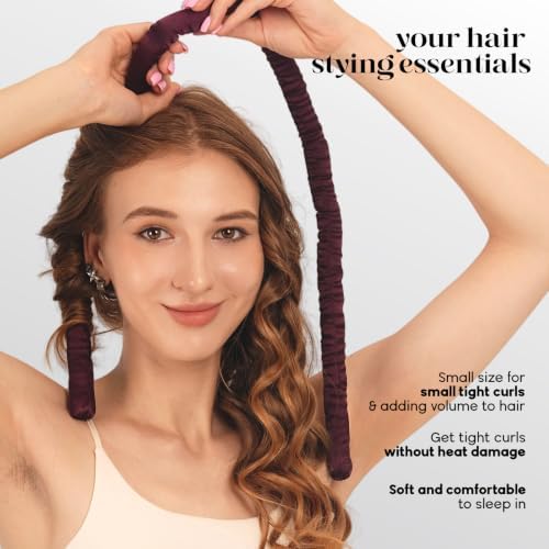 Small Size Heatless Hair Curler for tighter, more defined curls - Image 3