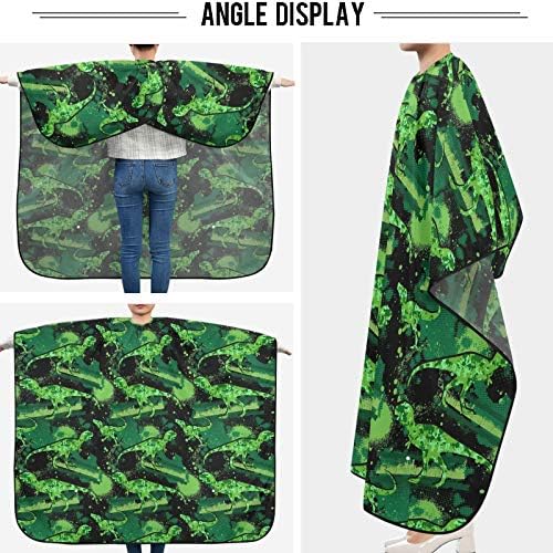 visesunny Professional Barber Cape Polyester Hair Cutting Salon Cape Apron Anti-Static Beard Bib Grooming Apron - Image 6