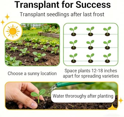CarpetC 300+ Verbena Seeds for Planting, Perennial Long Blooms, Drought Tolerant Ground Cover Verbena hybrida Trailing, Non-GMO Heirloom for Borders, Containers and Hanging Baskets - Image 5