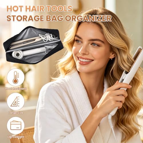Hair Hot Tools Travel Organizer Bag for Curling Irons & Dryers - Image 5