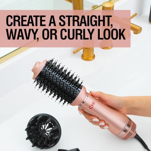 CHI Volumizer 4-in-1 Blowout Brush, Rose Gold - Image 5