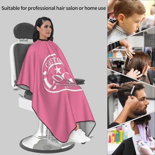 Custom Barber Cape Customized Haircut Capes Logo Text Photo Salon Hairdressing Apron for Home and Barbershop - Image 7