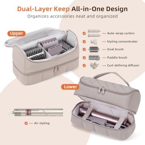 Hair Tools Travel Bag Compatible with Shark Flex Style - Image 2