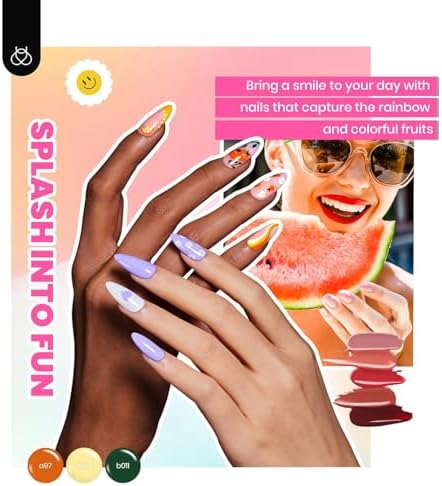 Beetles 85 Pcs Gel Nail Polish Kit with U V Light 55 Colors Gel Nail Kit - Image 4
