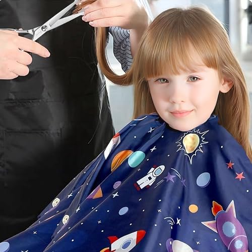 Hair Cutting Scissors Kit for Kids, Fcysy 6 in Children Safety Round Tip Haircut Trimming Scissors Thinning Shears Set, Barber Supplies for Toddlers, Boys & Girls Home Use Grooming Kit - Image 5