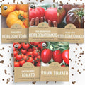 Organic Tomato Seeds Variety Pack - 5 Individual Packs - 2026 Season - Roma, Pink Brandywine, Sweetie Cherry, Black Krim & Pineapple. for Indoor & Outdoor Planting (Non-GMO, Certified Organic) by SweetYards