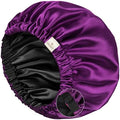YANIBEST Satin Bonnet for Sleeping Women Men, Adjustable Hair Bonnet by yanibest
