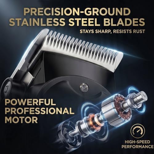 Hair Clippers Professional Cordless for Men Rechargeable - Image 5