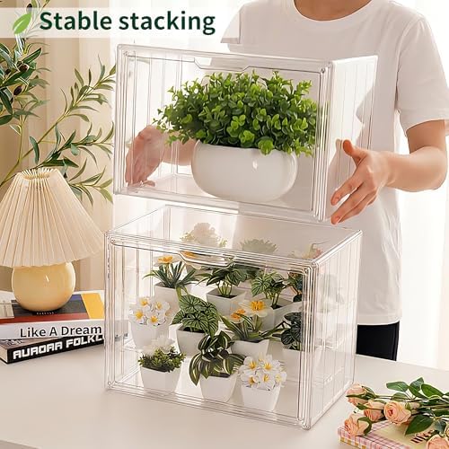 Mini Greenhouse Indoor with Magnetic Door, M-4tier-4pcs - Image 7