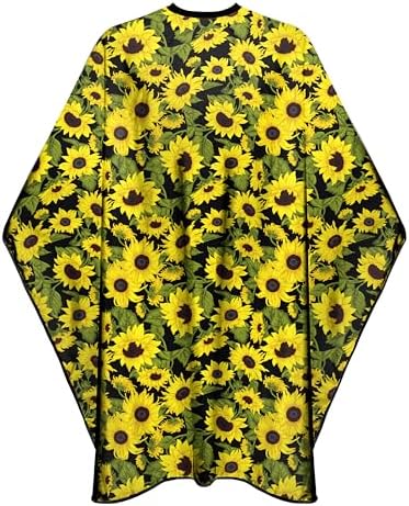 Salon Cape for Women, Hair Cutting Cape with Snaps, Professional Large Barber Stylist Hairdressing Gown- 63”× 56” - Image 7