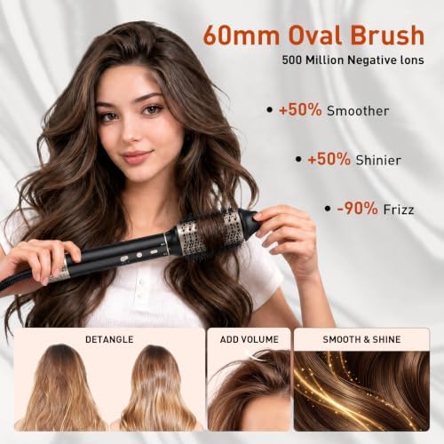 Mythsight StyleVibe 6-in-1 Air Styler with Hair Dryer & Auto-Wrap Curlers - Image 4