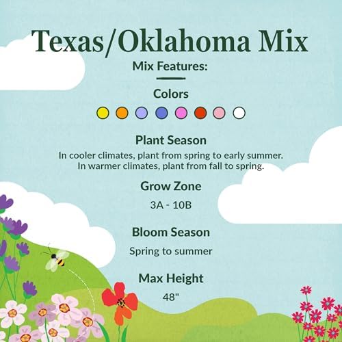 Ferry-Morse Texas & Oklahoma Bulk Wildflower Seeds, 210,000+, 1 lb - Image 3