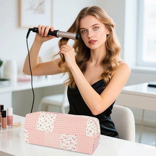 Hair Tools Travel Carrying Bag, Quilted Floral Bag for Shark Flexstyle - Image 6