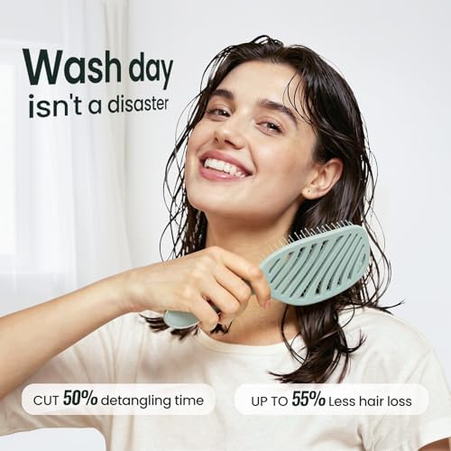 AIMIKE Detangler Hair Brush for Women & Fine Hair, Wet & Dry Brush - Image 5