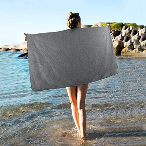 SUNLAND Microfiber Gym Bath Towels for Men Women 24x48In - Image 5