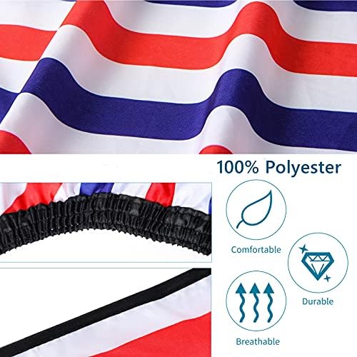 Professional Hair Cutting Cape with Neck Duster Brush, Large Size Salon Barber Cape for Men, Women and Kids(Multicolor Stripes) - Image 3
