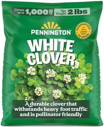 Pennington White Clover Seeds for Lawn, 2 lb by Pennington
