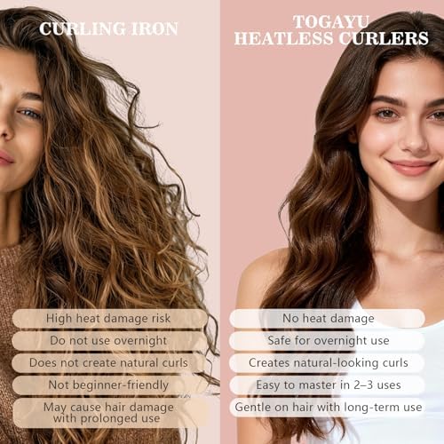 Heatless Curls Overnight Set for Long Hair, No Damage Hair - Image 5