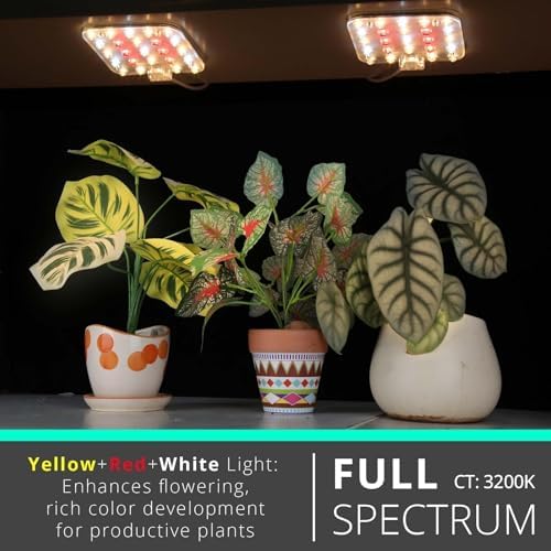 Under Shelf Grow Light, Auto Timer, Dimmable, Warm White, 1-Pack - Image 2