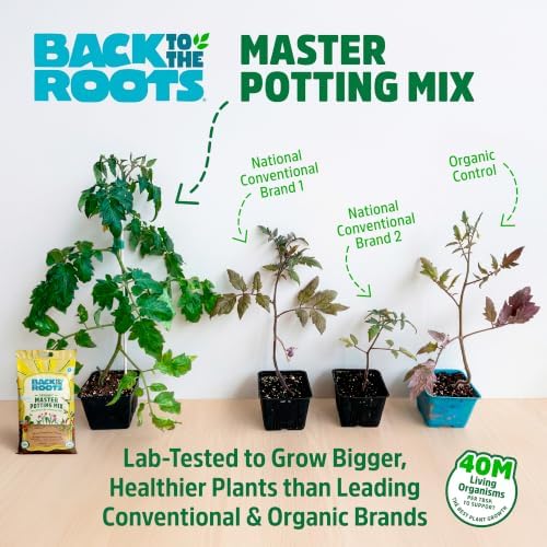 Back To The Roots Master Potting Mix, 100% Organic, for Better Yield and Larger Crops, 12 qt - Image 5
