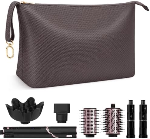 Travel Hair Dryer Bag for Shark FlexStyle Case & Attachments, Black Brown by Unknown