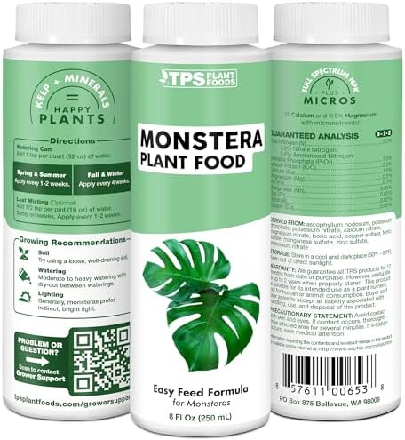 Monstera Plant Food - Liquid Fertilizer for Bigger, Healthier Leaves, 32 oz - Image 5
