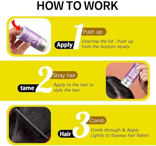 SWEET VIEW 2PCS Hair Wax Stick - Image 4