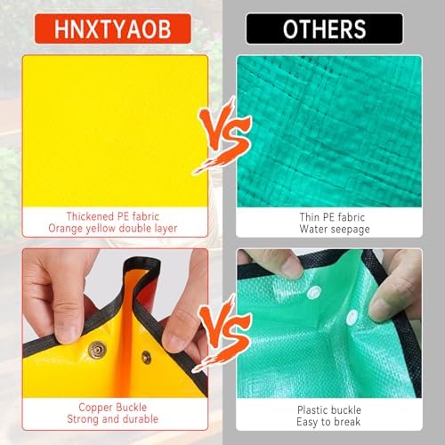 HNXTYAOB Large Potting Mat for House Plants Transplanting and Soil Mix Control Waterproof RepottingTray Gardening Tools Plant Gifts for Plant Lovers (39.5"X31.5") - Image 5