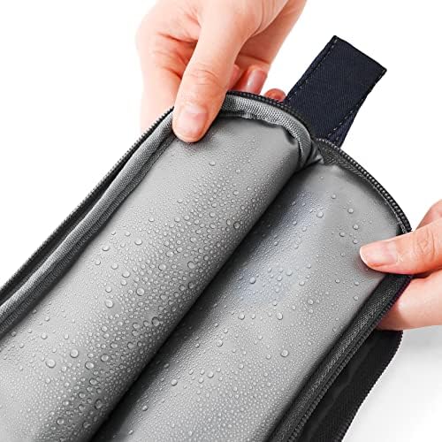 Kids Toiletry Bag for Boys, Travel Toiletry Bag for Little Young Boys Waterproof Hanging Wash Bag Toddler Traveling Toiletries, Dinosaur Black - Image 5