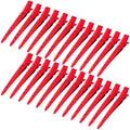 Bantoye 24 Packs Duck Bill Clips 3.35 Inch Metal Alligator Clip, Matte Red by AiPretty