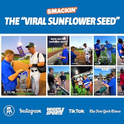 SMACKIN' Sunflower Seeds, Roasted Jumbo Small-Batch, American Made - Backyard BBQ. 1.5oz bags (6 Pack) - Image 4