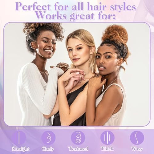 5Pcs Hair Brush Set for Women Hair Comb Detangler Brush for Men and Women Wet, Dry, Curly and Straight Hair - Image 7