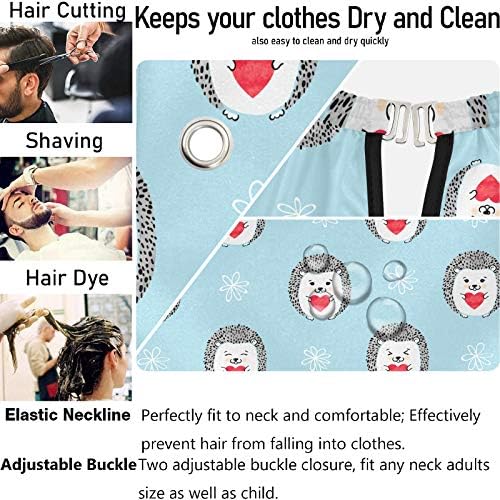 visesunny Professional Barber Cape Polyester Hair Cutting Salon Cape Apron Anti-Static Beard Bib - Image 5