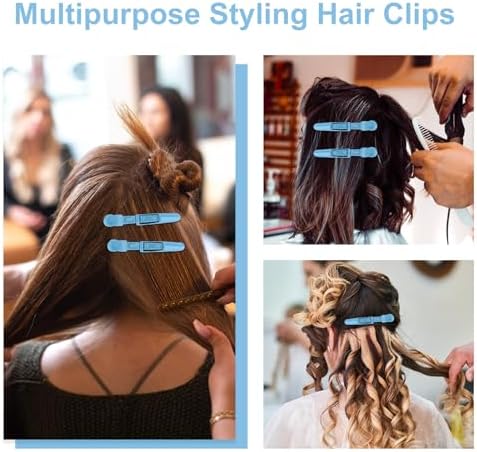 24 Pack Blue Alligator Hair Clips, 4.5 inch Clips for Hair Sectioning, Hair Styling Accessories for Women Men Girls Teens - Image 5