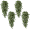 Waipfaru 4Pcs Artificial Hanging Cedar Christmas Teardrop Swag by Waipfaru