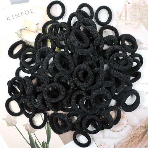 300PCS Baby Hair Ties for Girls,Soft Cotton Seamless Hair Bands - Image 6
